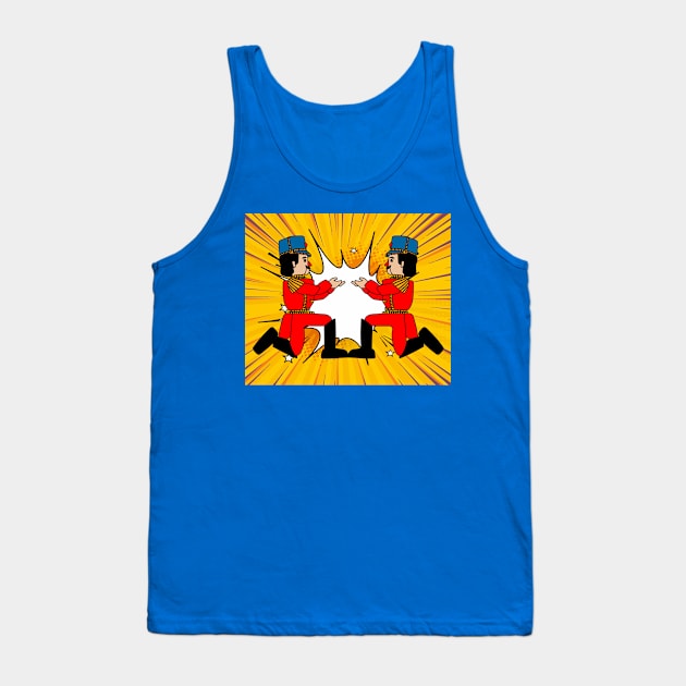 Nutcracker Figures Walnuts Tank Top by flofin